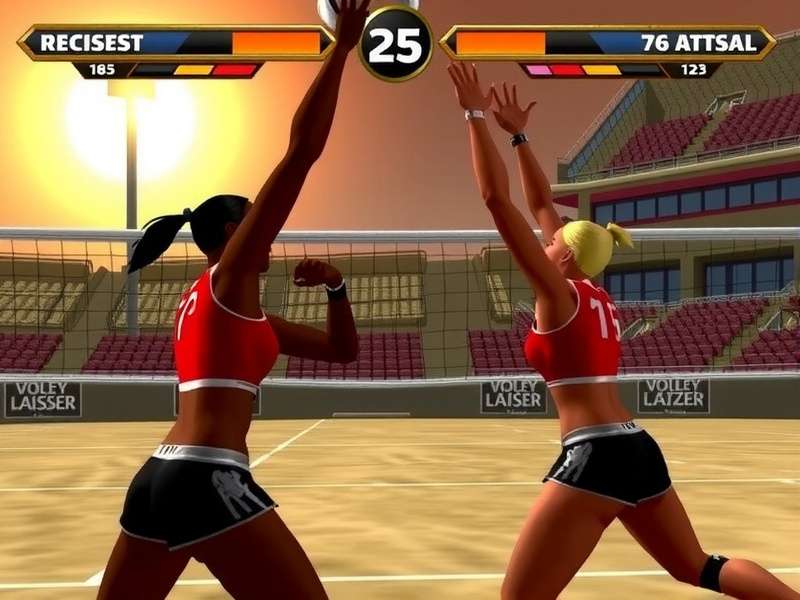 In-Game Volleyball Action Volley Gladiators Grand Gameplay