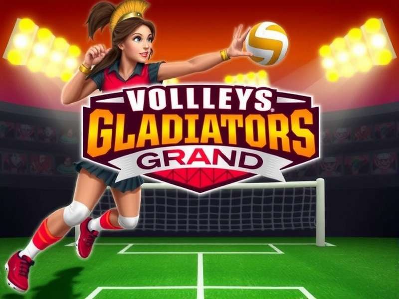 Volley Gladiators Grand Main Game Visual Volley Gladiators Grand Game Cover